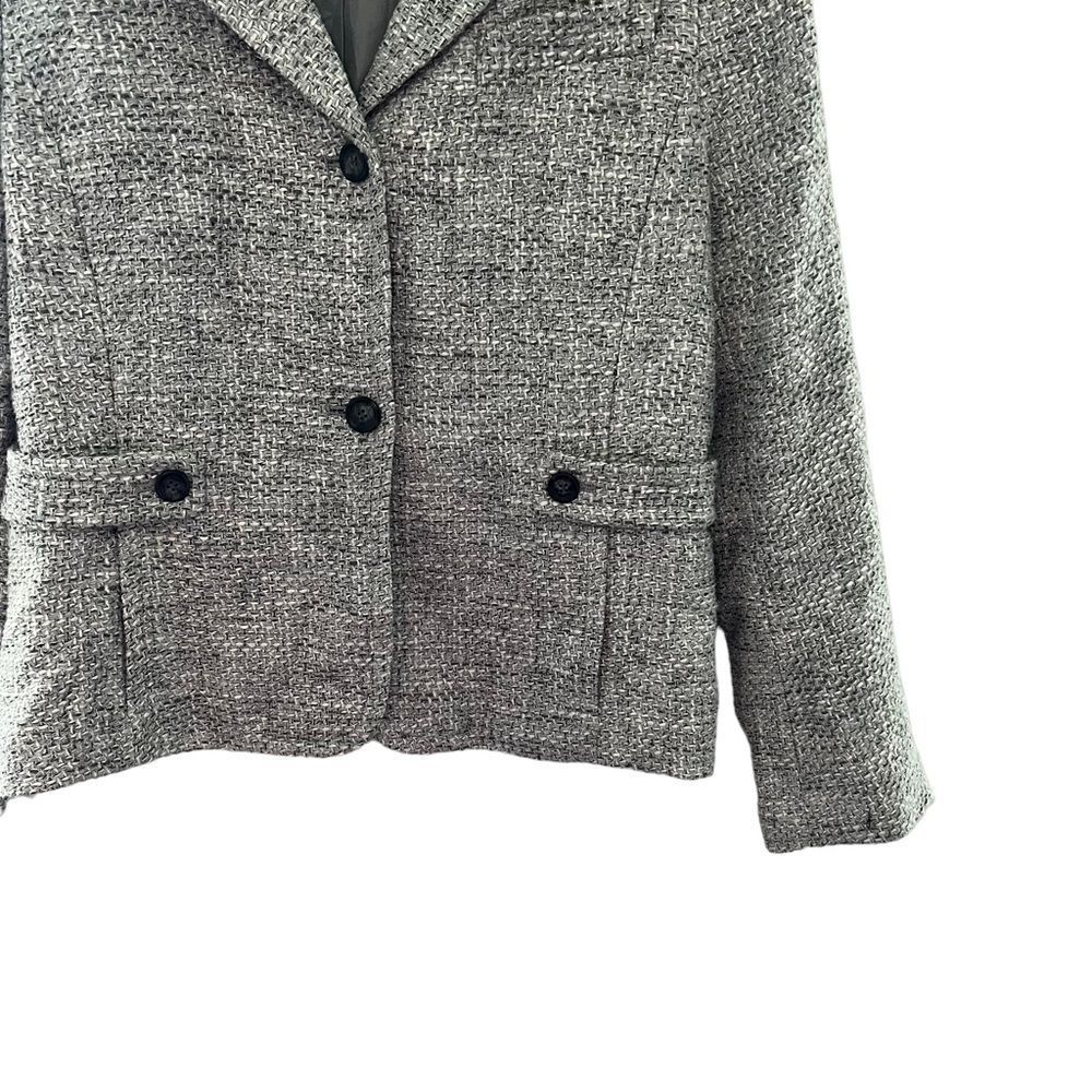 Talbots Classic 2 Button Blazer Jacket - image 4